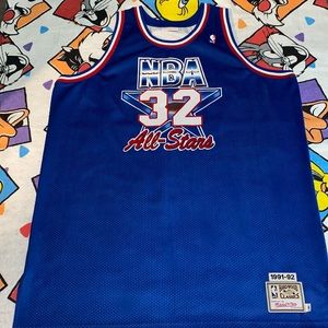 Magic Johnson All star jersey